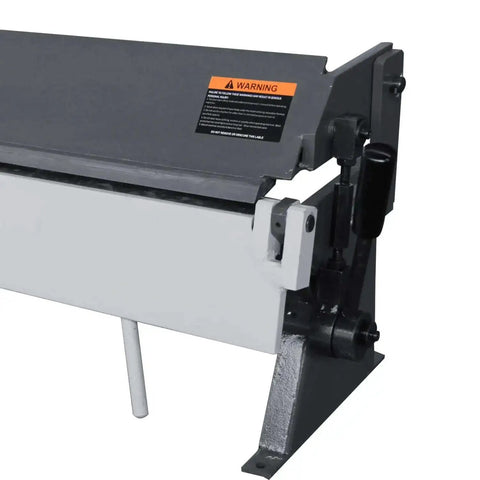 36 Inch Sheet Metal Brake For 20 Gauge Steel And Metals Heavy Duty Manual Bender With 0 To 135 Degree Adjustable Angles close-up