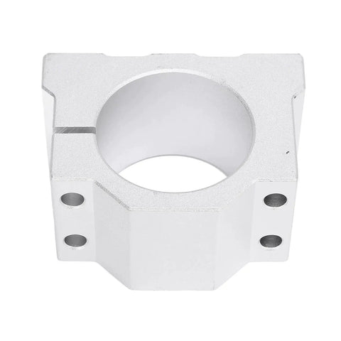 45Mm Aluminum Spindle Clamp Motor Bracket For CNC Routers And Machines With Screws Includes One Clamp And Four Mounting Screws Durable Aluminum Alloy Mounting Holder For Reliable Motor Support On CNC Machines.