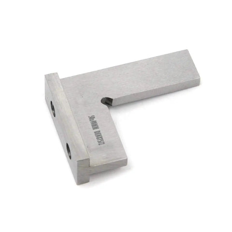 Precision Machinist Square For Woodworking And Metalworking Right Angle Layout And Measurement 50x40mm durable steel shown at angle
