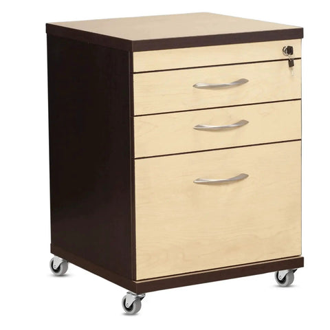 Office cabinet on 2 Inch Rubber Swivel Caster Wheels With Threaded Stem Five Sixteenths By Eighteen One Inch Stem Length Set Of Four
