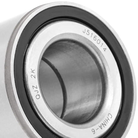Close-up of a silver wheel bearing marked J516014, part of the 2-Pack Rear Wheel Bearings For 2009 To 2011 Focus Driver Side And Passenger Side Replacement Set Direct Fit With OEM Quality Fits Both Sides Cross Reference GRW502 WT516014 9S4Z-1244-A 9S431238AA Ready To Roll With A Smooth Ride.