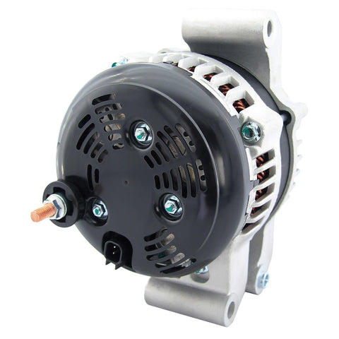 Rear view of Plug And Play High Output Direct Fit Alternator Replacement For 2011-2022 3.6L V6 Cars And Jeeps Fits Chrysler 300