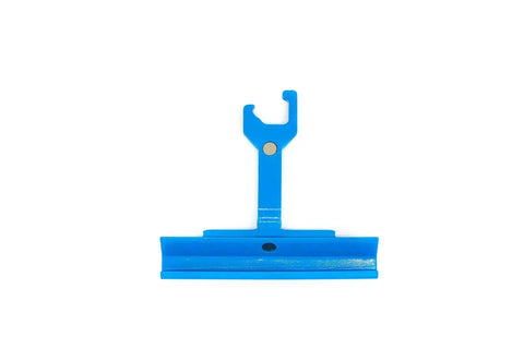 Magnetic PPC And PPF Clip Cleat Tool 4 Inch Duct Tool front view showing metal build and 16 gauge durable jaw for HVAC projects