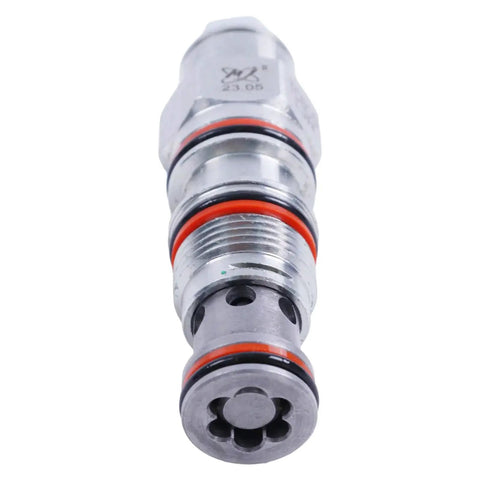 Hydraulic Balance Valve CBCG-LDN Compatible for Sun Hydraulics, metal finish, front view for quick swap and smooth flow control