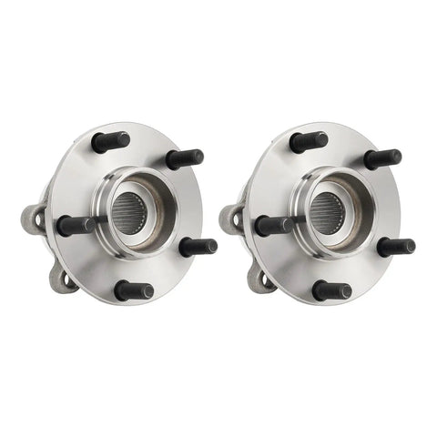 Front Wheel Hub Bearing Assembly For Altima 2007 2012 5 Lug ABS Equipped 2 Pack Wheel Hub Replacement Kit OE 513294 For Smooth Ride
