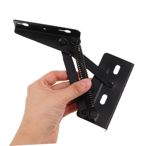 Heavy Duty Folding Sofa Hinges Set 2 Pack With Spring Loaded Support High Load Capacity For Sofas Cabinets And Furniture