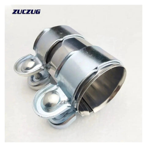 ZUCZUG metal exhaust pipe connector clamp, 3.0 inch inner diameter (76 mm), 95 mm long
