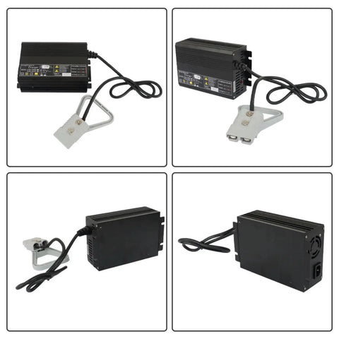 24V 15A Floor Scrubber And Pallet Jack Battery Charger With SB175 Red Connector Delivers Fast 15 Amp Charge Replacement