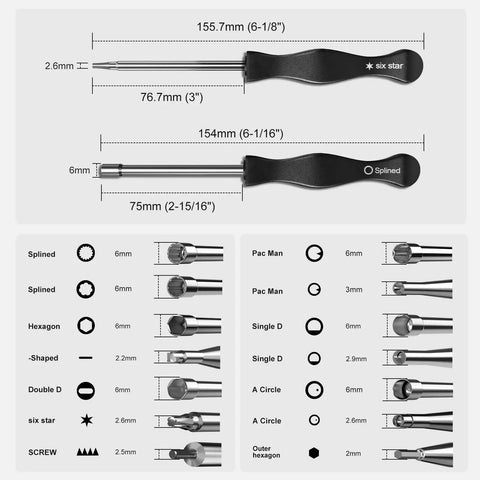 Pack Of 14 Carburetor Adjustment Tools With RPM Tachometer Hour Meter for 2 Cycle Small Engines, tool specifications