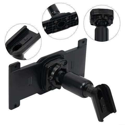 Heavy Duty Metal Rear View Mirror Back Plate Panel For Car Dash Cam DVR Easy DIY Installation Custom Fit 5x5 Screw Hole Distance