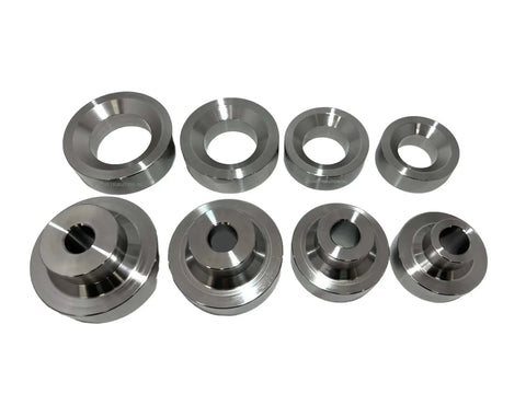 Heavy Duty Dimple Die Set For Auto Body Panels And Hydraulic Press Dimpling Four Piece CNC Die Kit Go-To with various die sizes