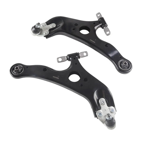 Front Left And Right Lower Control Arm With Ball Joint Assembly For Toyota Sienna 2011 Through 2020 Three Point Five Liter V Six Replacement Kit With Heavy Duty OE Grade Build And Corrosion Resistant Coating For Easy Install And Maintenance