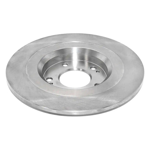 Rear Solid Brake Rotor Delivers Beefed Up Stopping Power With Non Directional Swirl Finish Hub Centric Fit