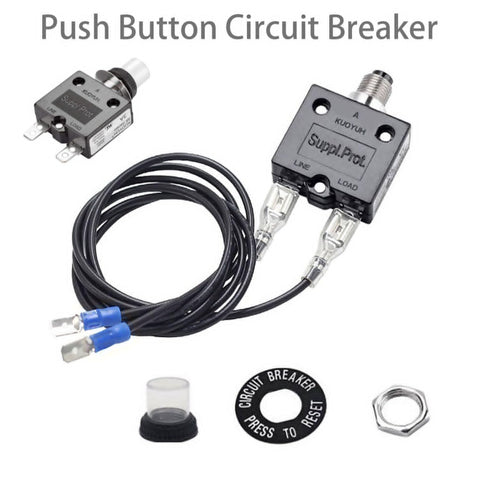 Plug And Play 3 Amp And 5 Amp Resettable Fuse For HVAC Circuits, Thermal Overload Protector And Circuit Tester components shown.