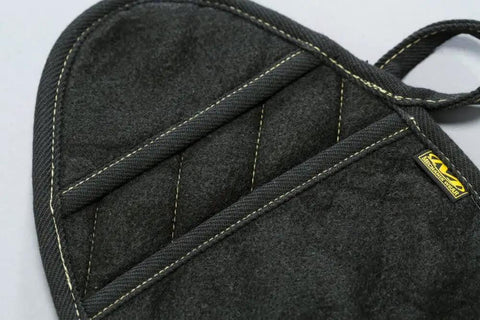 Close-up of X Pad Suppressor Handler For Tactical Duty Gear With CarbonX Heat And Flame Resistance Up To 2000 Degrees Fahrenheit