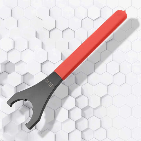 58Mm Opening ER40 Collet Chuck Wrench Handy Pro Grade Spanner For Lathe And CNC Milling Chucks Red Nut Removal Tool