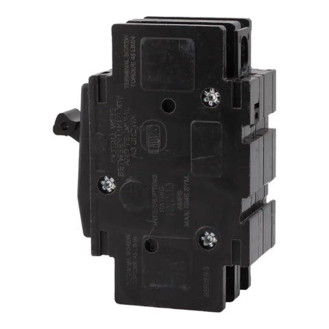 Side view of QOU260 Miniature Circuit Breaker 120/240V 60 Amp 1 Phase 4 Pole Nema 3R Rated for electrical panels
