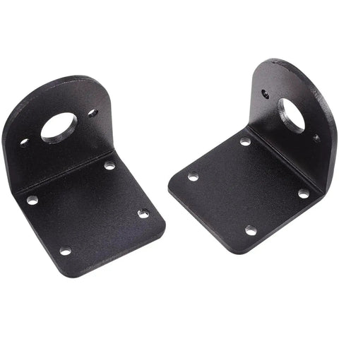 Heavy Duty L Shaped Motor Mounting Bracket for CNC Cutting Machines, 2 Pieces, Compatible With 540 545 550 555 Motors