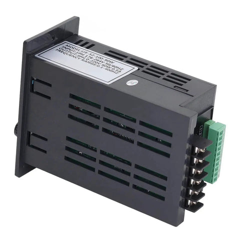 Side view of 90W VFD Inverter For AC Motors 176 To 264V 7A Single To Three Phase Converter with mounting panel and terminals