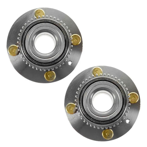 4 Pack Wheel Hub And Bearing Assembly For Mitsubishi Lancer 2.0L 2002-2007 With ABS Sensor Lugs Rear Left And Right Driver And Passenger Side Ball Bearing
