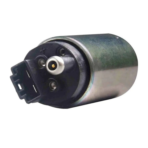 255 LPH High Flow Electric Fuel Pump Replacement with installation kits, visible connector, OE grade performance, metal body