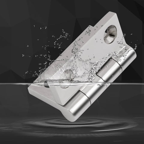 Laorde 316 stainless steel marine hinge, 2x2 in (50x50 mm), heavy-duty boat hatch hinge