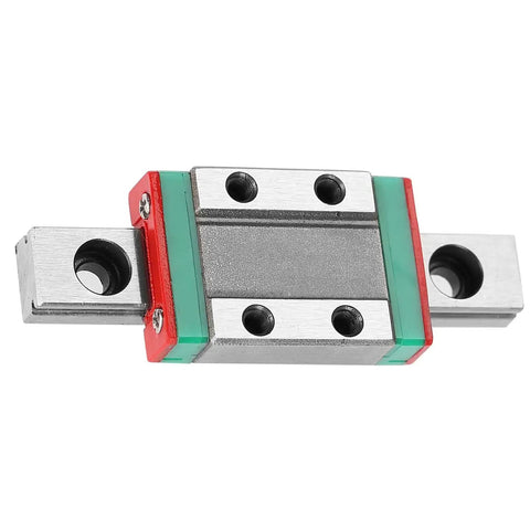 Compact 9Mm Mini Linear Rail Slider With 55Mm Length Locked Fixation Guide Rails For Automatic Machinery in close-up view