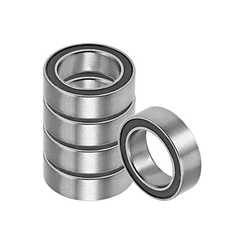 MR128-2RS ball bearings, 4 pcs, 8x12x3.5 mm, chrome steel, double sealed deep groove
