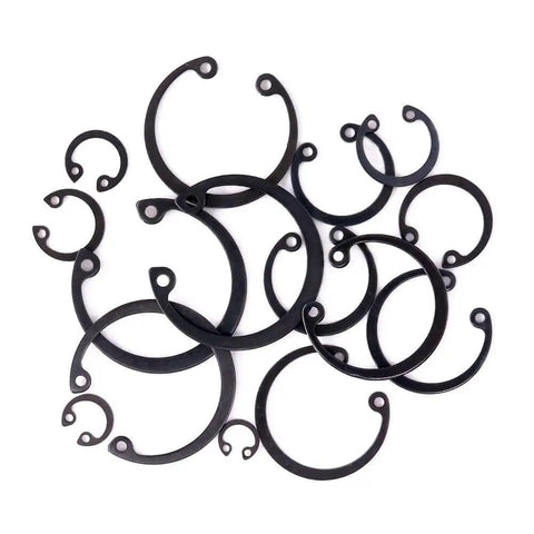 Pro Grade Internal Snap Ring Kit Set 150 Piece Alloy Steel Retaining Clip Ring Assortment In 15 Sizes From 8mm To 36mm