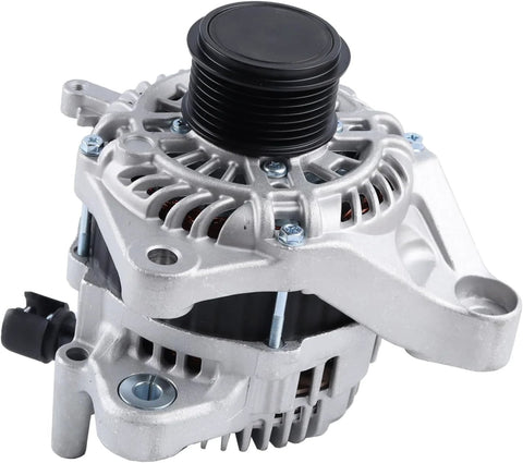 Beefed Up Alternator For Honda Accord 2.4L 2013 2014 2015 2016 2017 Replacement 31100 5A2 A02 311005A2A02 A005TL0581 7-Groove