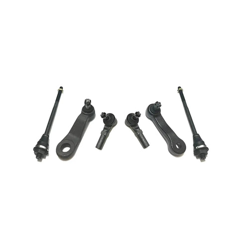16 Piece Front And Rear Suspension Kit With Upper Control Arm And Ball Joint Offset, Sway Bar Links, Tie Rods for Chevy Suburban 2500
