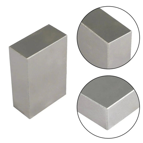 1x2x3 Precision Machinist Milling Blocks Set Of 2 Hardened Tool Steel 56 To 60 Rc No Holes Matched Pair For Secure Mounting Of Workpieces In Precision Grinding Layout And Jig Making Applications