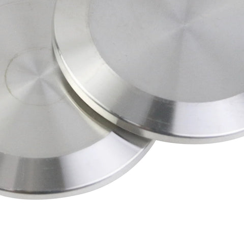 Stainless steel tri clamp end caps, 1.5 in tube OD, 10-pack