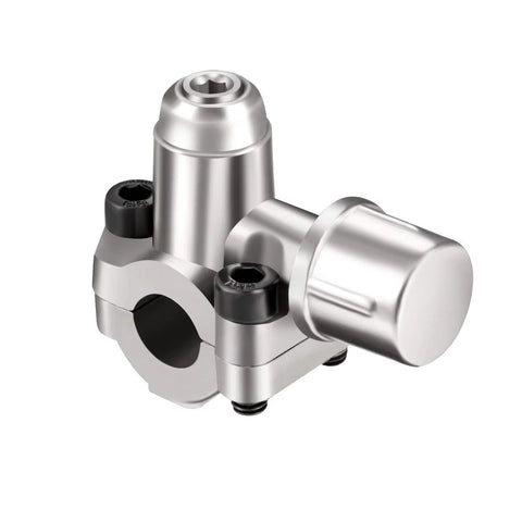 Chinco BPV-31 piercing valve kit, stainless steel refrigerator tap valve, for 1/4, 5/16 and 3/8 in pipes, 2 sets