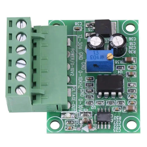 From 0 To 10 KHz To 0-10 V PWM Digital To Analog Converter Module For PLCs, Industrial Automation with optic isolation