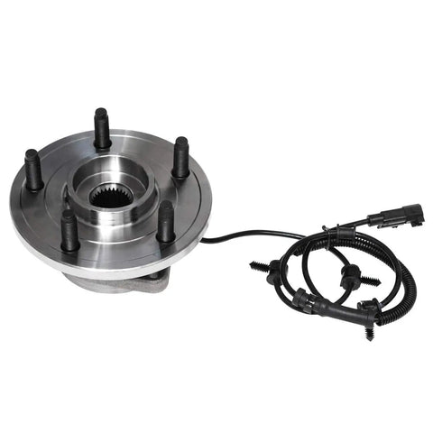 Replacement Front Wheel Hub And Bearing Assembly For 2005 2010 Grand Cherokee And 2006 2010 Commander With 5 Lug And ABS AUQDD 513234 OE Style Ready To Roll Maintenance Free Bolt On Easy Install Wheel Hub Bearing Unit