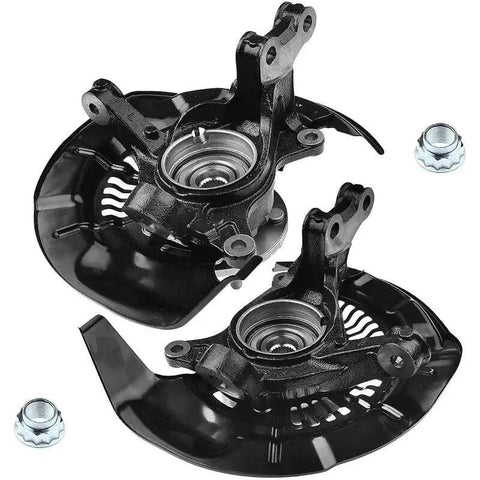 Steering Knuckle And Wheel Bearing Hub Assembly 5 Lug With ABS For Toyota Highlander AWD Front Driver And Passenger Side 2008 2010 2011 2013