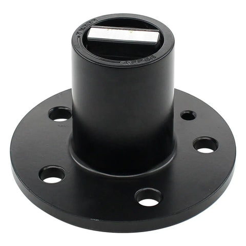 Front view of manual locking hub for Ford Ranger 1983-1997, Explorer 1991-1994, Mazda B2300/B3000/B4000, Navajo 4x4 front hub assembly