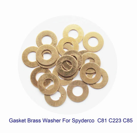 EDC Pocket Knife Brass Washer Set For Pivot Pins 20 Pcs Replacement Gaskets For C81 C223 C85 Meson Shim Cushions