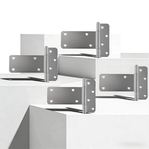 4-pack 5 Inch Heavy Duty Gate Hinges 260 Lbs Capacity Black Finish on display