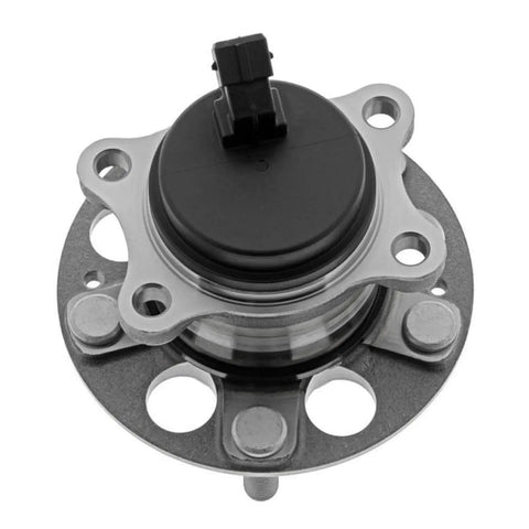 Top view of Pair Rear Wheel Bearing And Hub Assembly For Hyundai Elantra 2017-2020 1.4L 2.0L And 2018-2023 Kona FWD 5-Lug With ABS