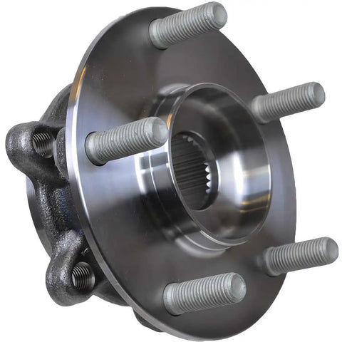 Close-up of Front Wheel Bearing And Hub Assembly Kit For 6 And CX5 2013 2014 2015 2016 2017 Direct Fit Replacement with OEM Style Bearings