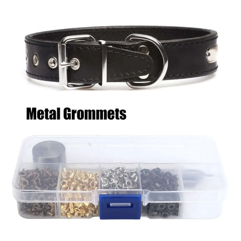 All In One Mini Grommet Kit For Do It Yourself Projects 800 Multi Color Eyelets In Gold Silver Bronze Gunmetal 2mm with storage box