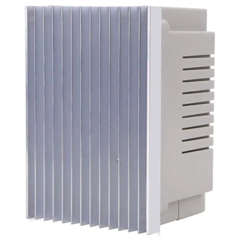 Back view of Versatile Variable Frequency Drive For 0.45KW Single Phase Motors 220V 2.5A VFD Speed Controller with heat sink