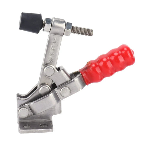 Stainless Steel Quick Release Toggle Clamp For Welding Jigs And Workbench Fixtures With Plastic Covered Handle Pro Grade Heavy Duty
