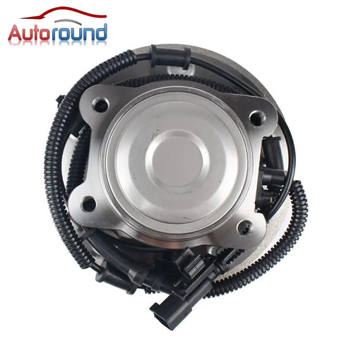 Rear Wheel Hub And Bearing Assembly With ABS For Dodge Grand Caravan 2012 2020 Chrysler Town And Country 2012 2016 Volkswagen Routan 2012 2013 Ram CV 2012 2015 5 Lug 2 Pack Drop In Replacement Built To Last Ready For Road top view