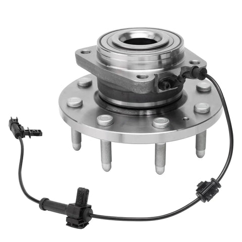 4WD Front Wheel Bearing Hubs Kit For 2011 To 2019 Chevy Silverado 2500 HD 3500 HD And GMC Sierra 2500 HD 3500 HD With 2 Wheel Hubs Assembly Replacement