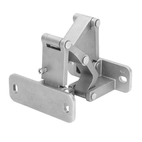 Heavy Duty Stainless Steel Secret Door Hinge For Concealed Cabinets And Wardrobes With 180 Degree Seamless Movement Built To Last Quiet Operation Durable Precision Cast Hinge For Doors Folding Tables And DIY Projects Modern Look, side view