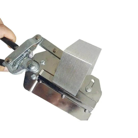 Handheld Portable Metal Letter Bender And Shaping Pliers For Aluminum Iron And Stainless Steel Up To 0.6mm in use