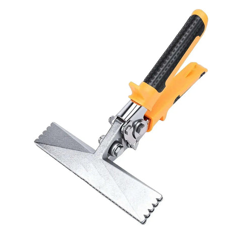 Heavy Duty Pro Grade Sheet Metal Bender With Forged CRV Steel, 6-Inch Jaw And 1/4-Inch Grooves, Hand Seamer Pliers